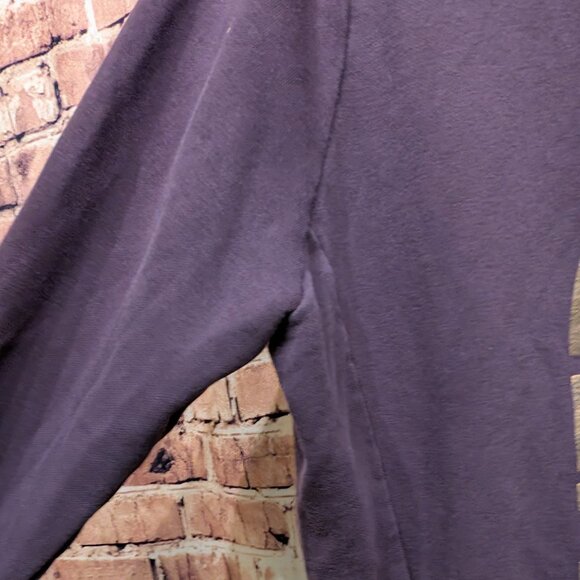 The North Face Purple/Gold Sweatshirt Hoodie Size Large - Picture 4 of 14